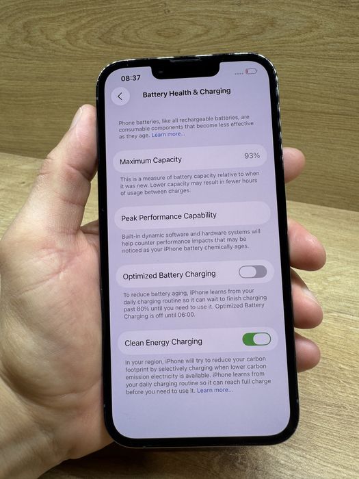 iPhone 13 PRO 256Gb Sierra blue 93% battery life