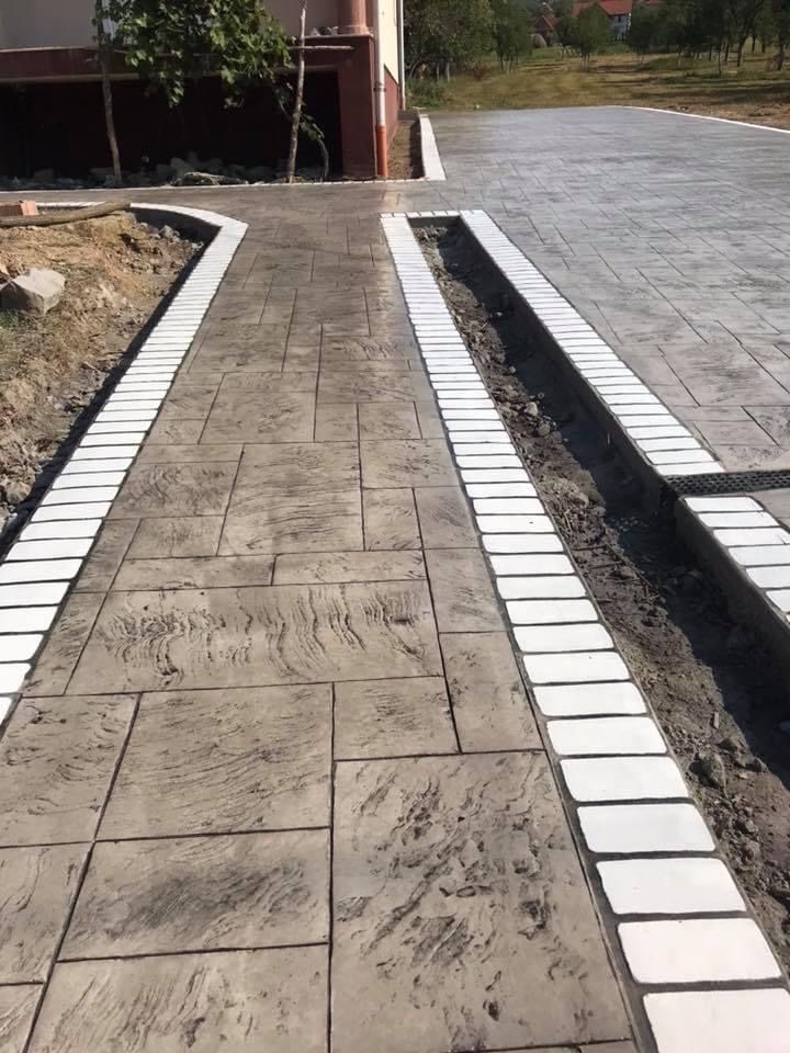 Beton amprentat Iasi Suceava Botoșani Neamt Vaslui Bacău