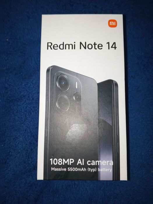 Redmi bote 14 qora 6/128 ideal zor aybi yoq