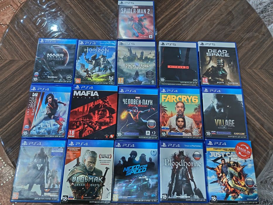 Продам игры на пс 4,5