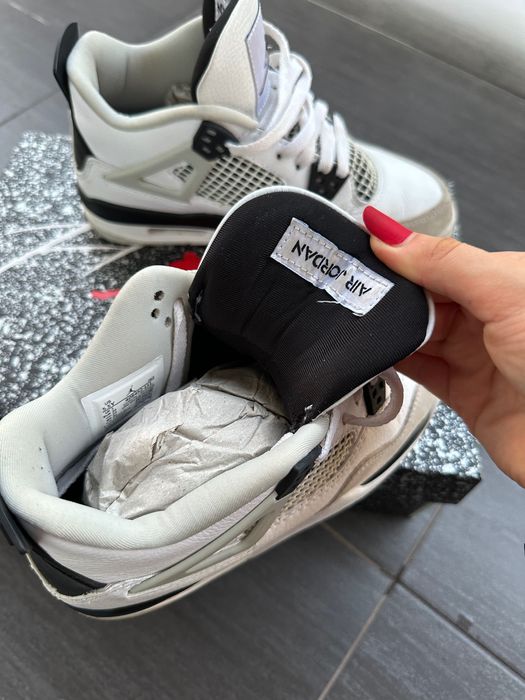 air jordan 4 military black