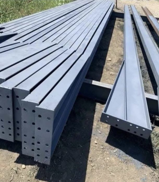 Vand structura metalica demontabilă din stoc 8x25x4m