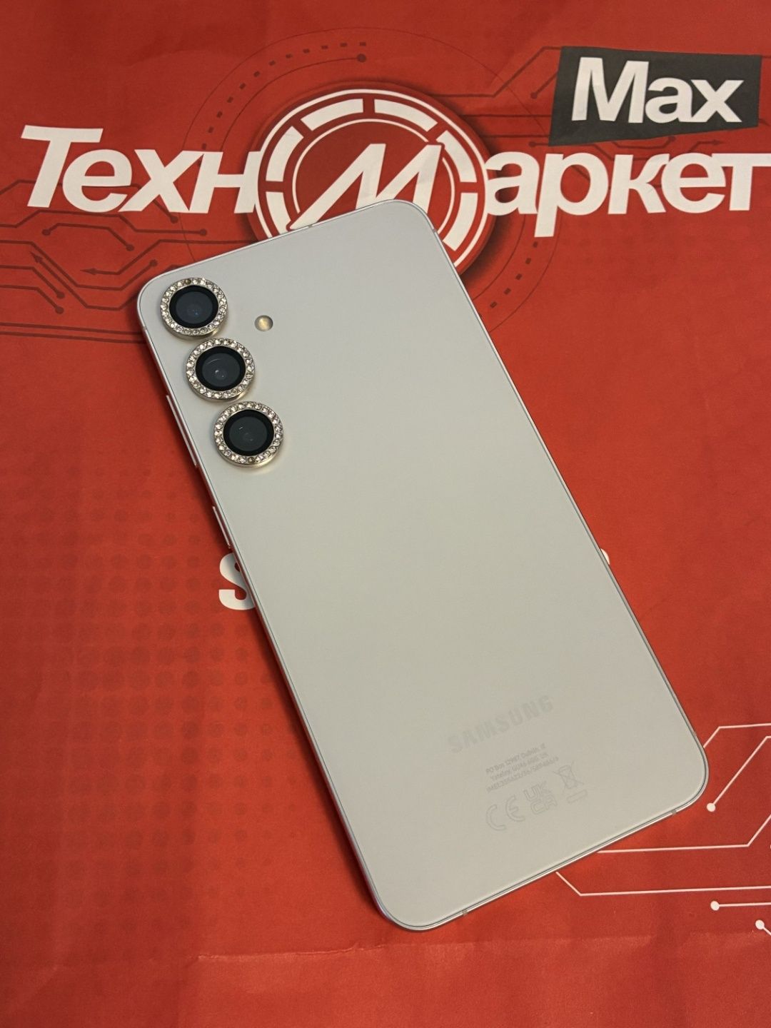 КАТО НОВ 256GB Samsung S24 Plus + Техномаркет Гаранция '26 Gray