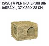 casuta pentru iepure, hamster, animale mici,  din iarba