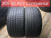 2 anvelope 305/30 R23 Continental