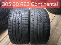 2 anvelope 305/30 R23 Continental