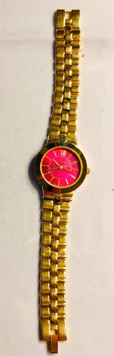 Ceas de damă Belle & Rose cu quartz, curea si carcasa din otel inox