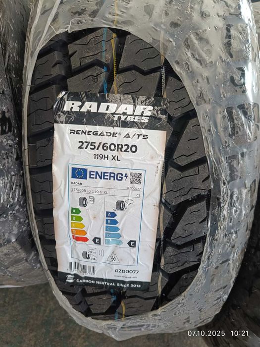 amvelope noi radar renegade 275 60 20 dodge ram