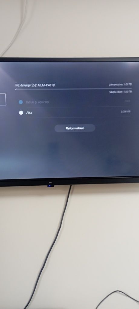 Ps5 800gb +ssd 1tb