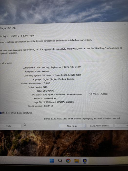 Laptop Lenovo Gaming Legion Ryzen 5 GTX 1650