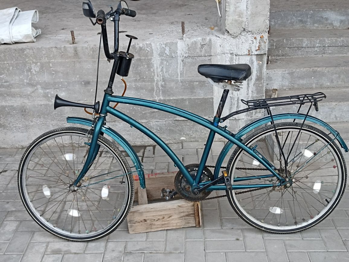 Велосипед советский, взрослый дамский. Велик
