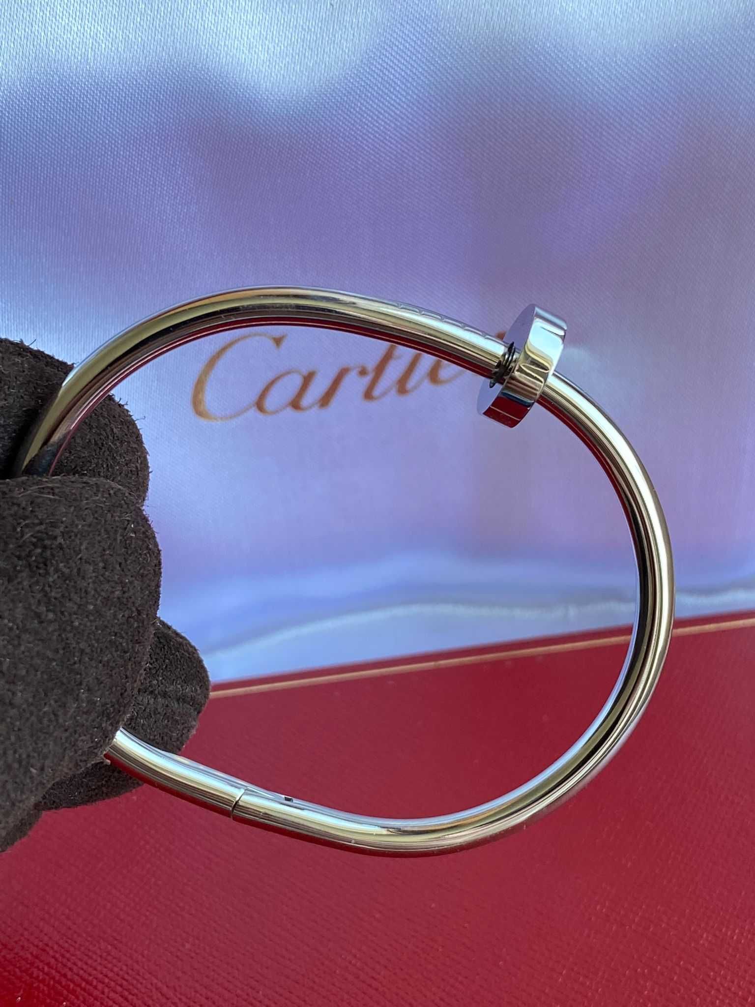 Cartier Juste un Clou Bracelet 16 White Gold 750