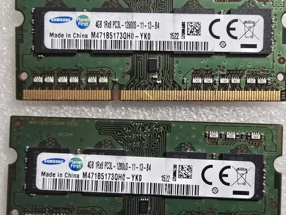 Memorie RAM laptop Samsung 4GB DDR3 1600MHz 1.35V Low Voltage