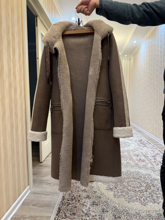 Дубленка двухсторонняя женская