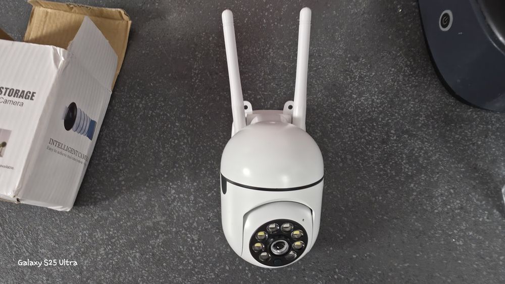 Camera 360 supraveghere wi fi 2 antene perete interior exterior