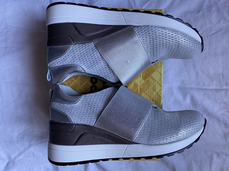 Обувки естествена кожа Riccardo Farina 40номер. Обувани веднъж за поло