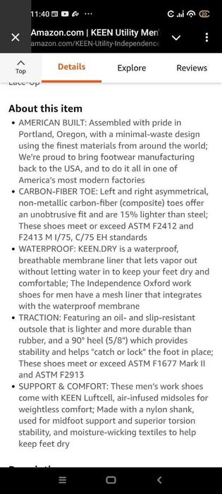 Оригинальная Мужская обувь Бренд Keen