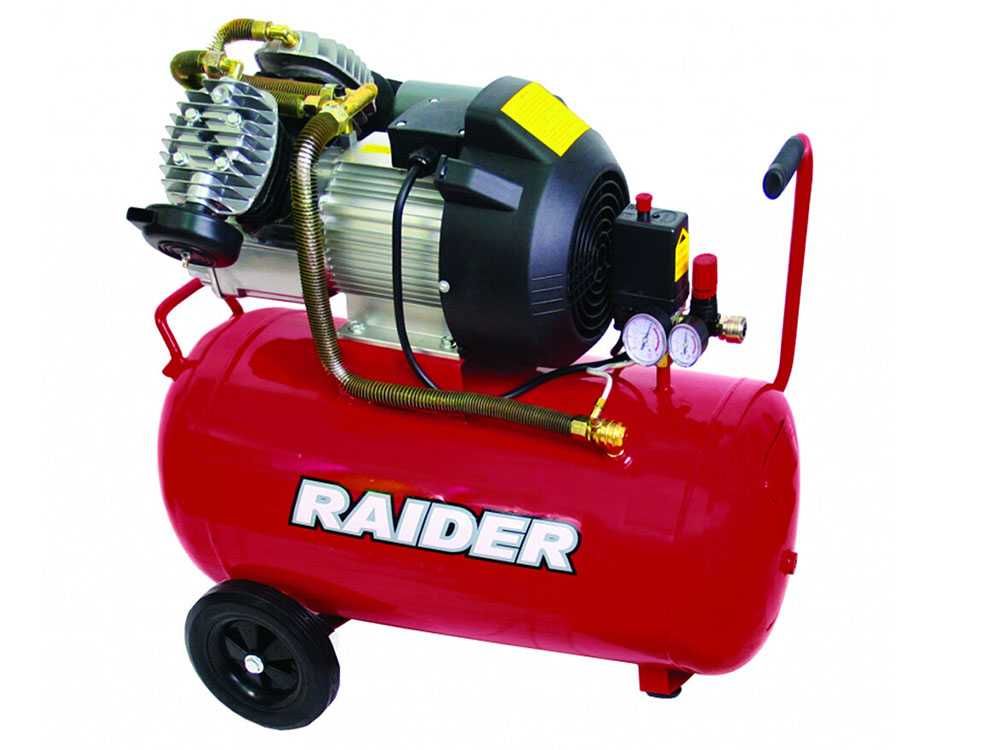 Компресор Raider RD-AC08, 50л, 2.2kW, 356 л/мин.