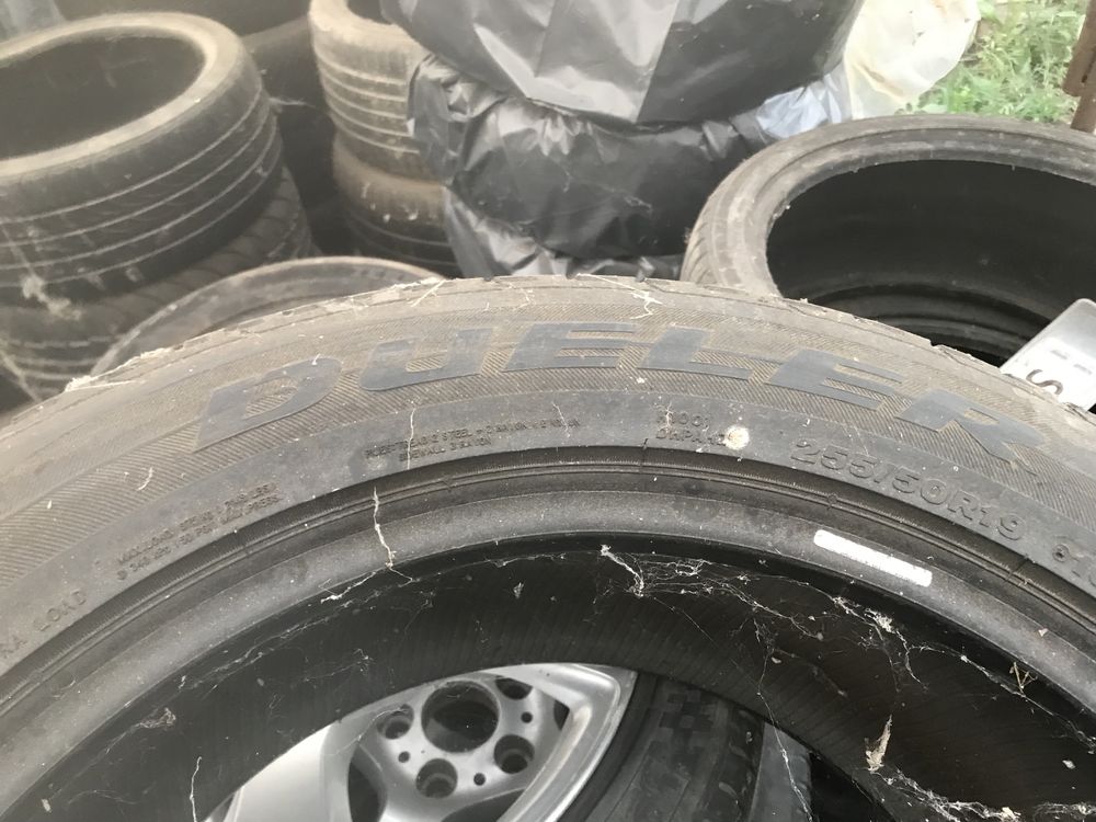 Anvelopa vara   255 50 R19 BRIDGESTONE dueler H/P sport   100 lei