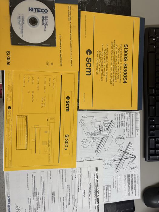 Форматен циркуляр SCM SI 300 S - 2007 г.
