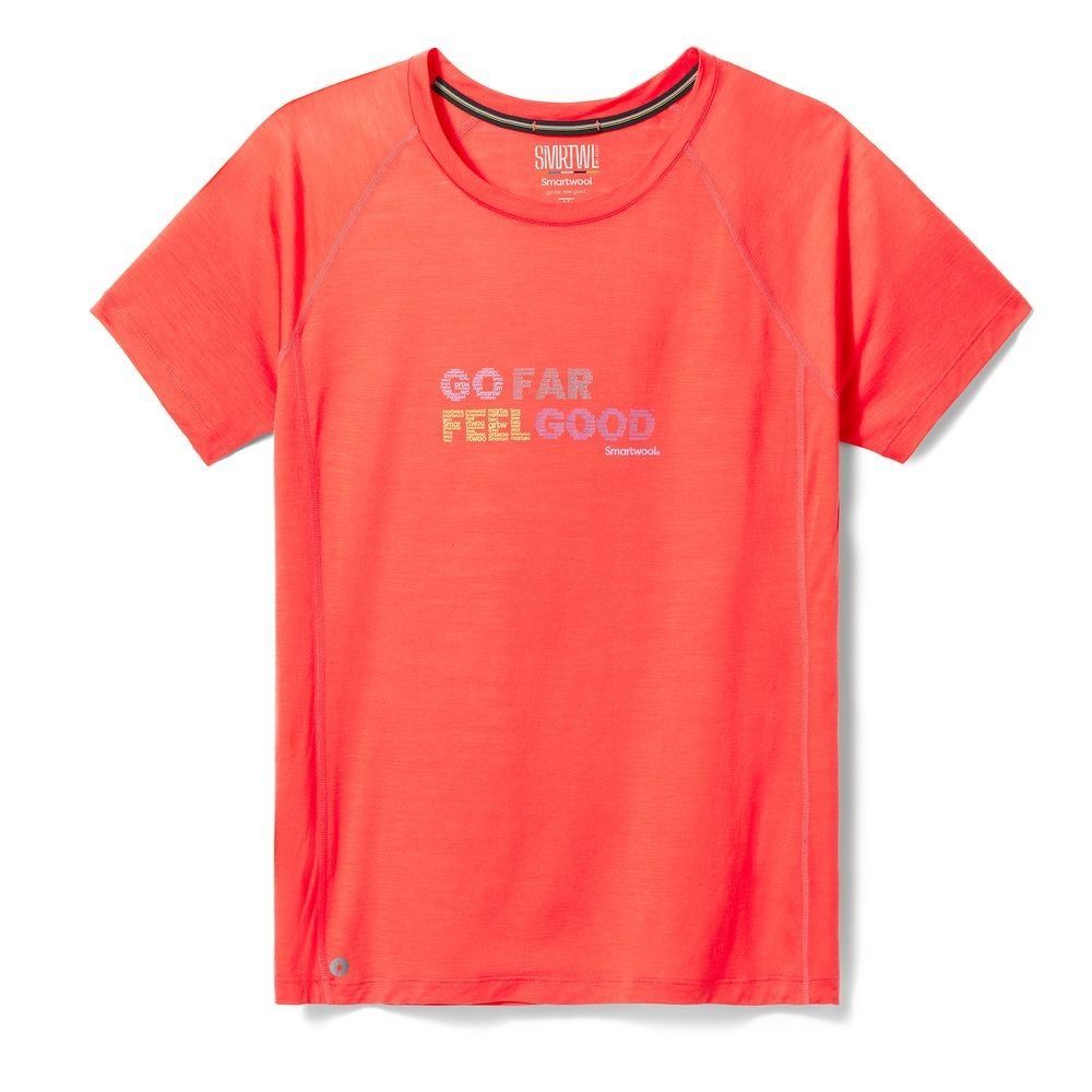 Smartwool® W Active Go Far Feel Good GR SS Tee, дамска мерино тениска