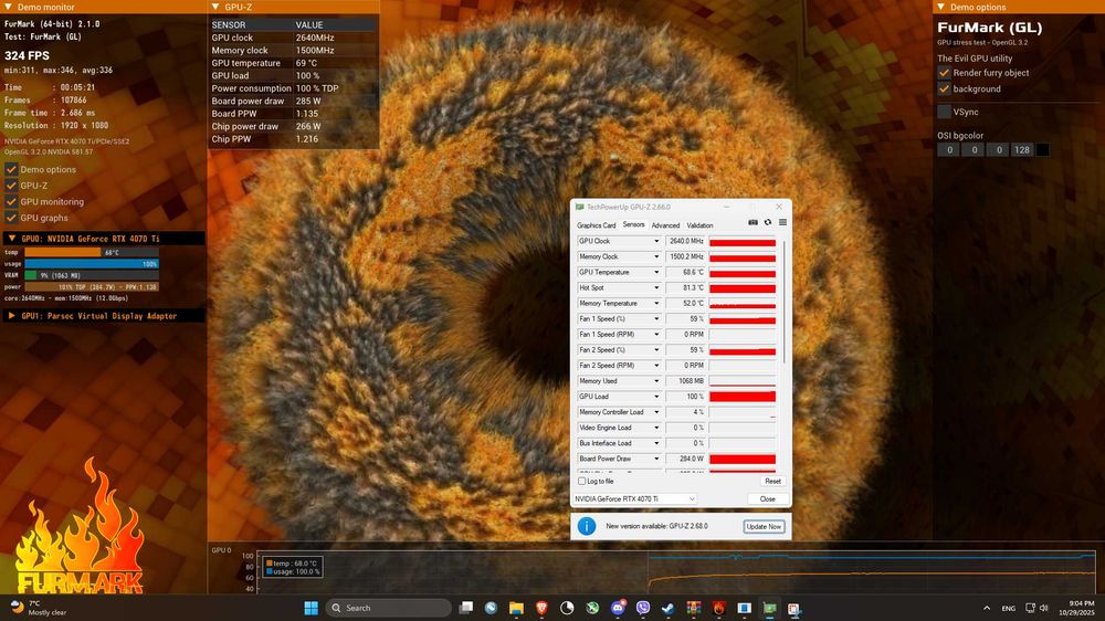 Видео карта Rtx 4070ti Inno3d x3