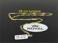 Bijuteria Royal CB : Lant aur 14k 2,90 grame