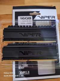 RAM Памет Patriot Viper 4 Blackout 16GB (2x8GB) DDR4 3600Mhz