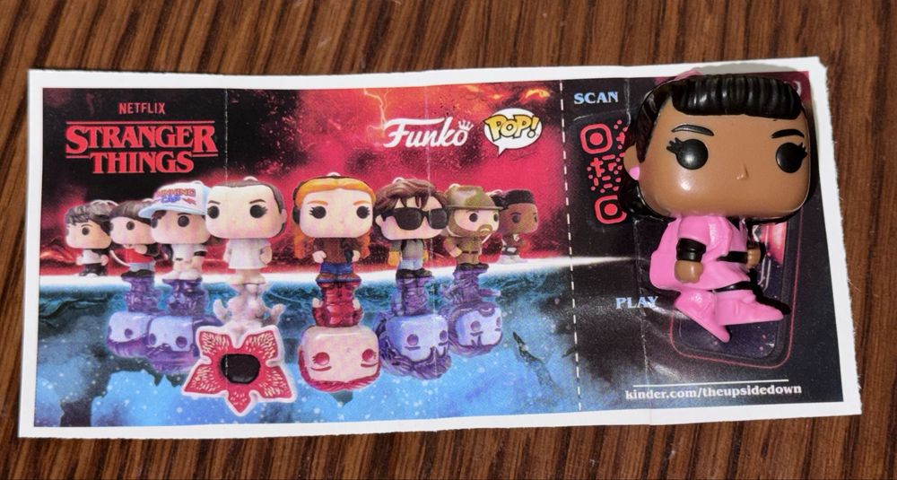 Фигурка Funko Pop из Stranger Things (Kinder Surprise, коллекция)