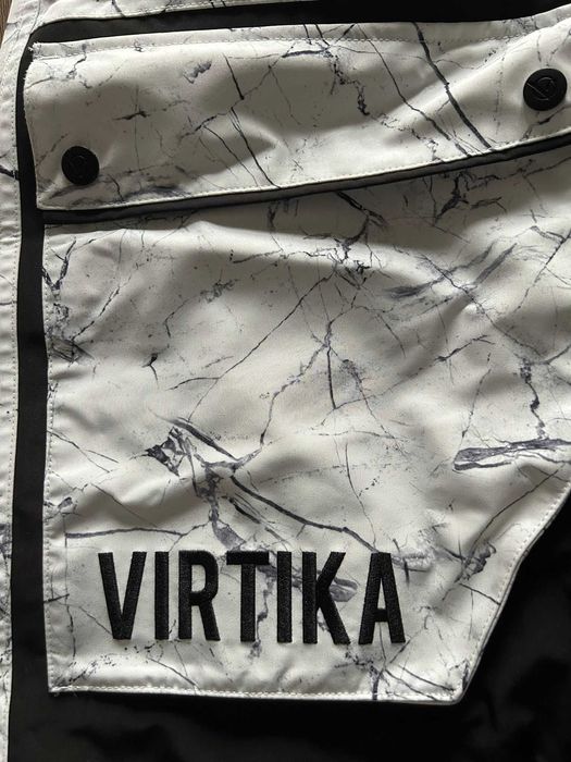 Pantaloni Snowboard/Ski BIB Virtika Signature - L (Mens) - Marble