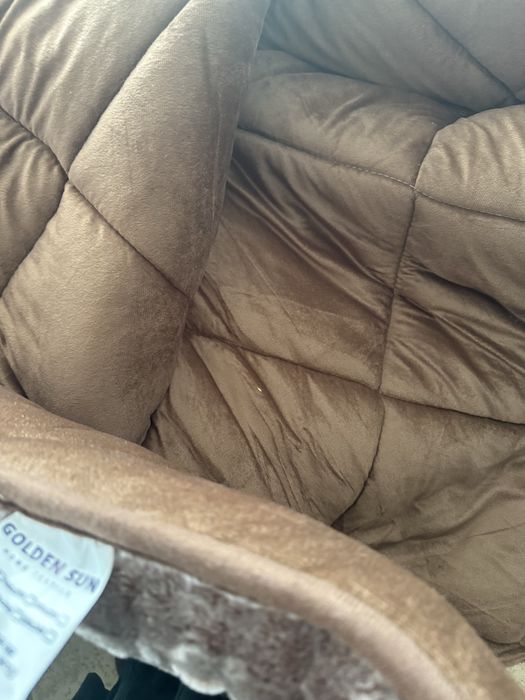 Кўрпа холлофайбер усти велюр