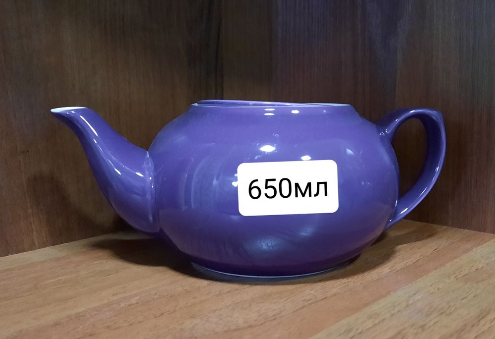 Чайник, фарфор,  650мл.