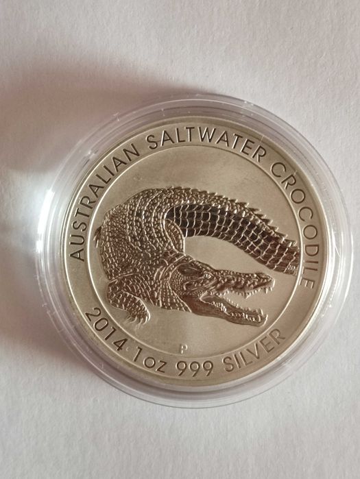 Сребърни монети от 1 тройунция 999 чисто сребро