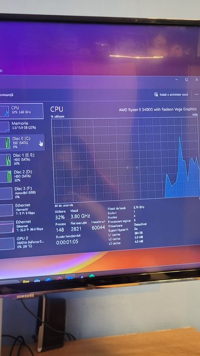 Vand pc gaming ryzen gtx 1660s