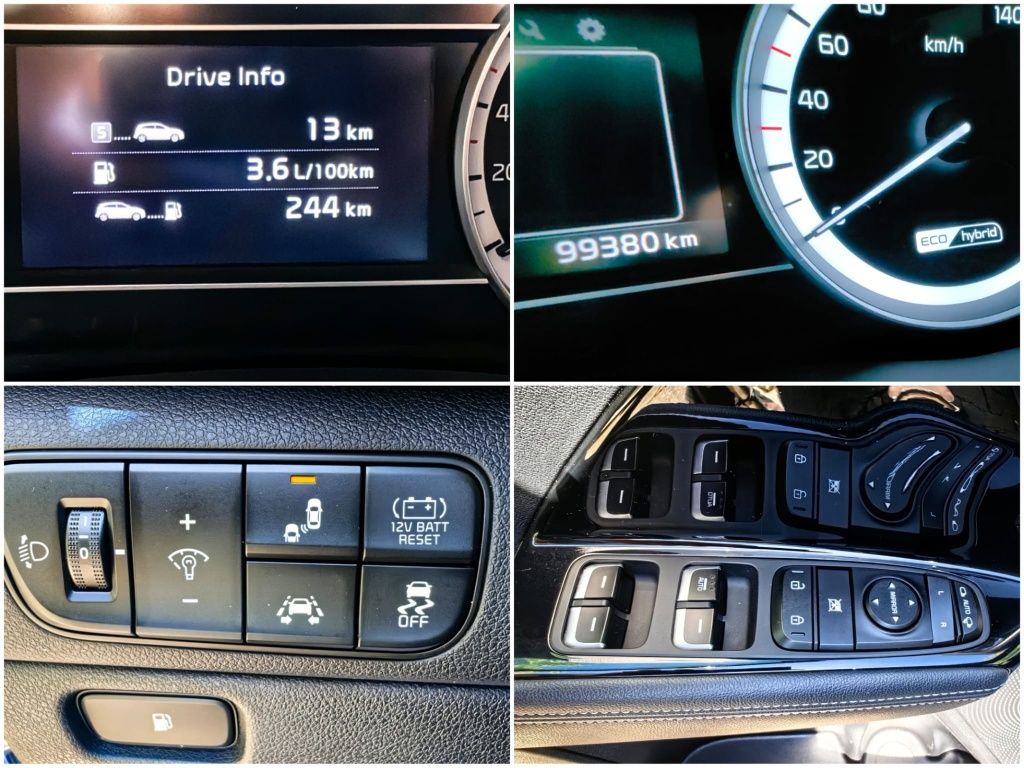Kia Niro Benzină-Hibrid , 99000km, an 2019.,Automată