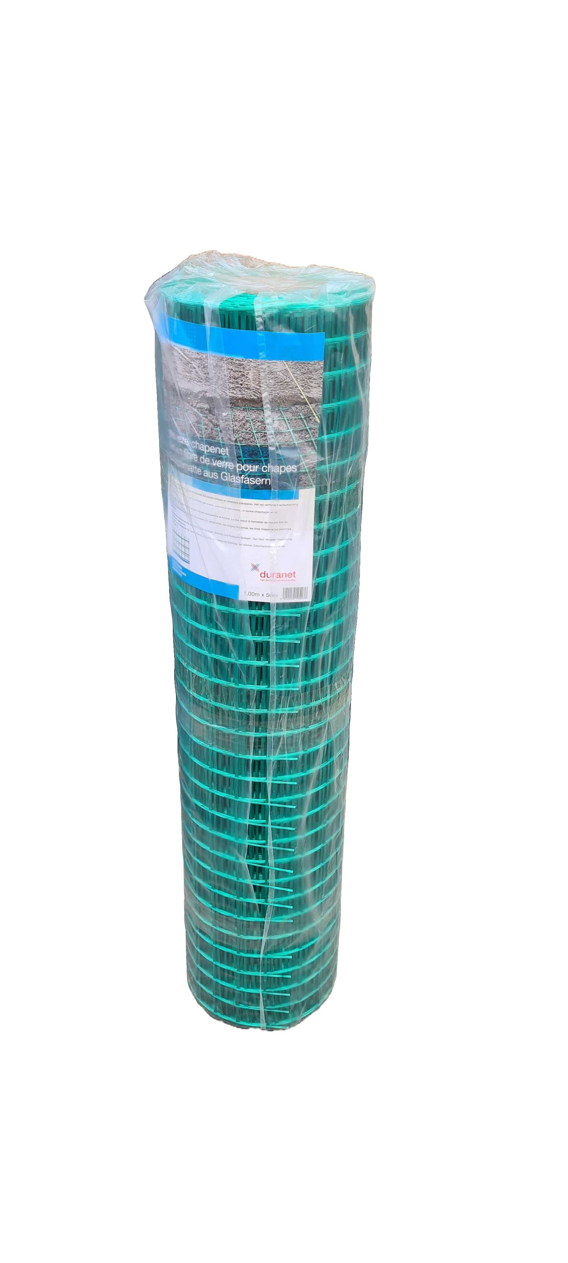 Plasa de armare sape din fibra de sticla Duranet verde