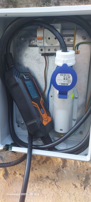 Зарядна станция 7,4 kW 32А 220v