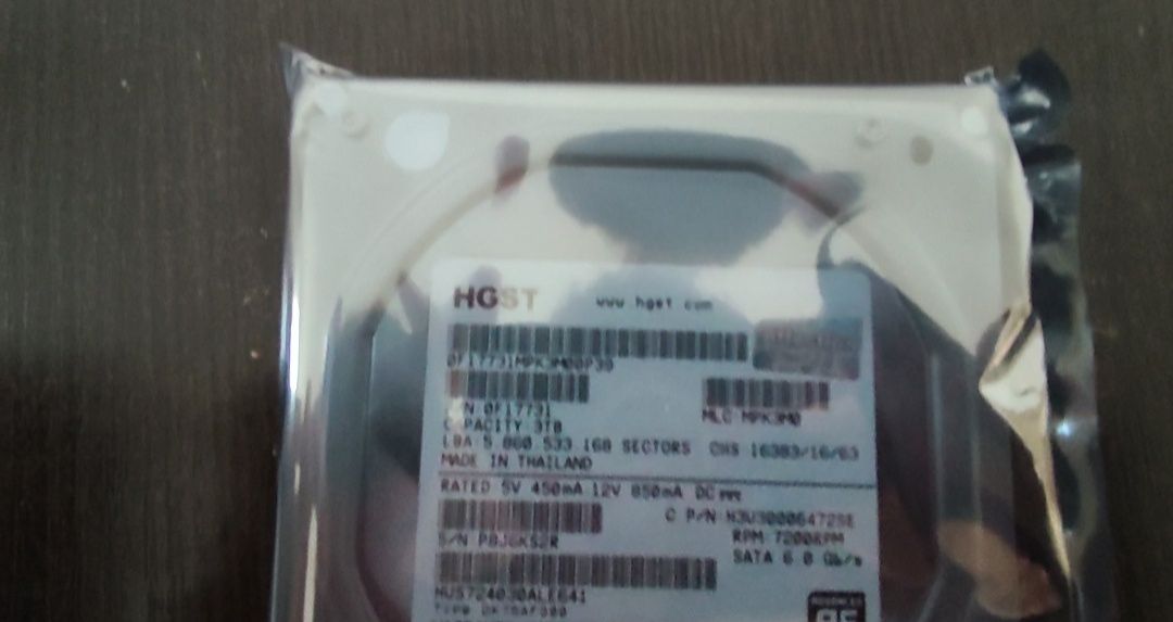 HHD 3TB, жесткий диск 3 терабайт
