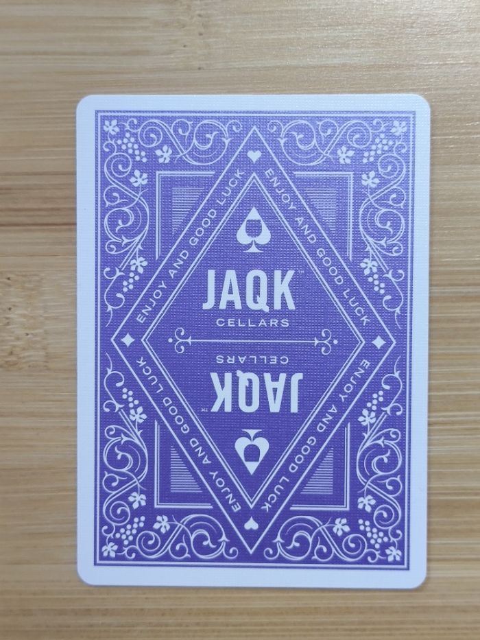 Carti de joc Jaqk Cellars Purple - Amethyst Theory11 playing cards