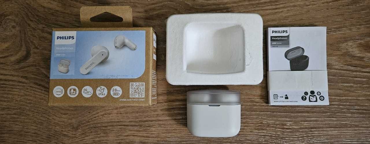 Наушники TWS Philips TAT2139 белый