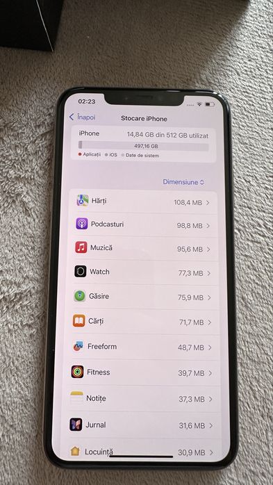 Iphone 11 pro max 512 gb gold