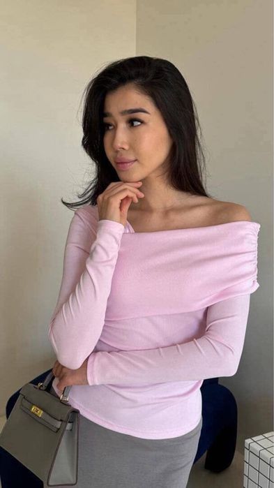 Лонгслив на одно плечо