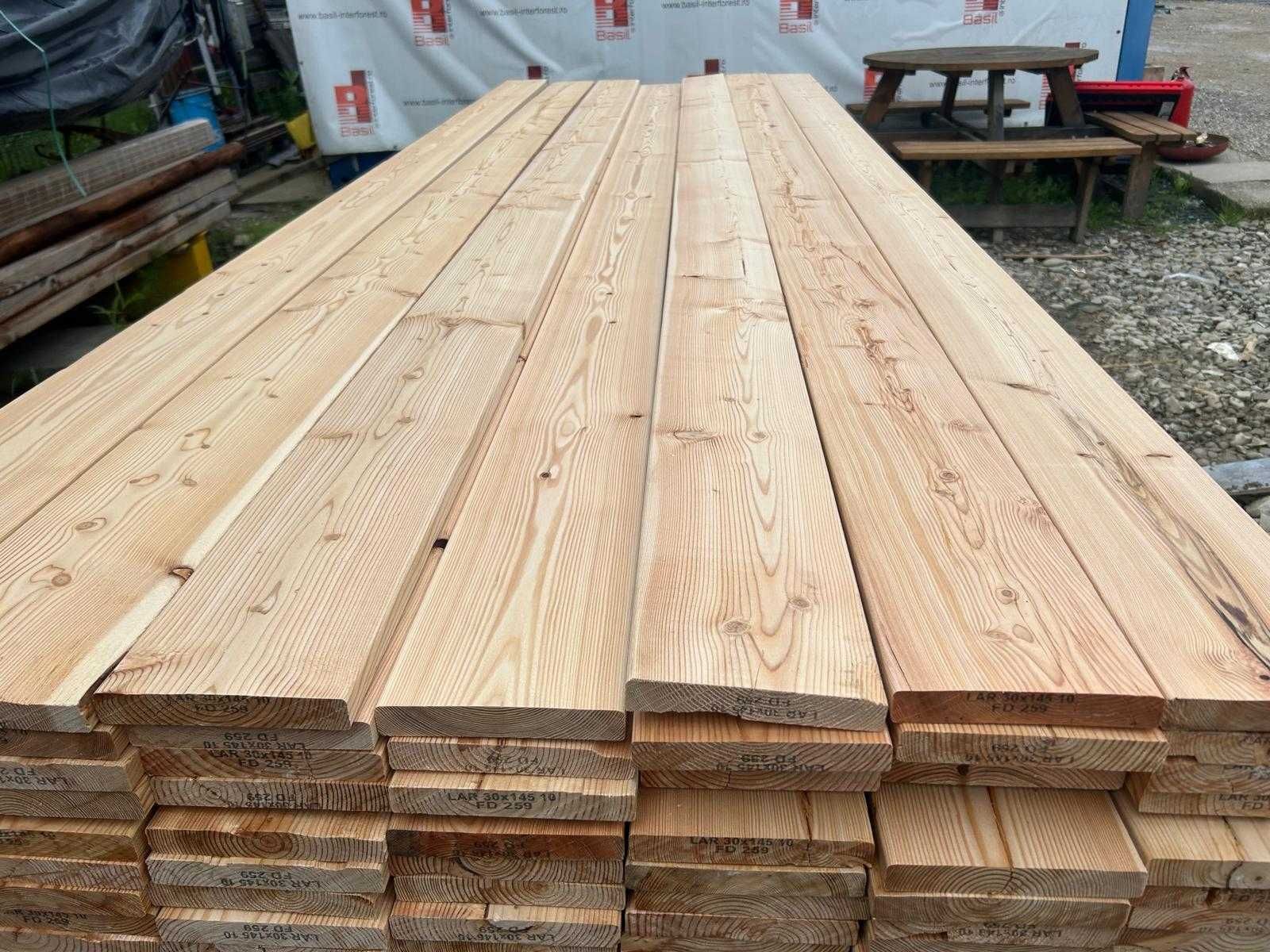 Deck suprafata lisa – Larice Canadian – Natur – 22x140x3000mm