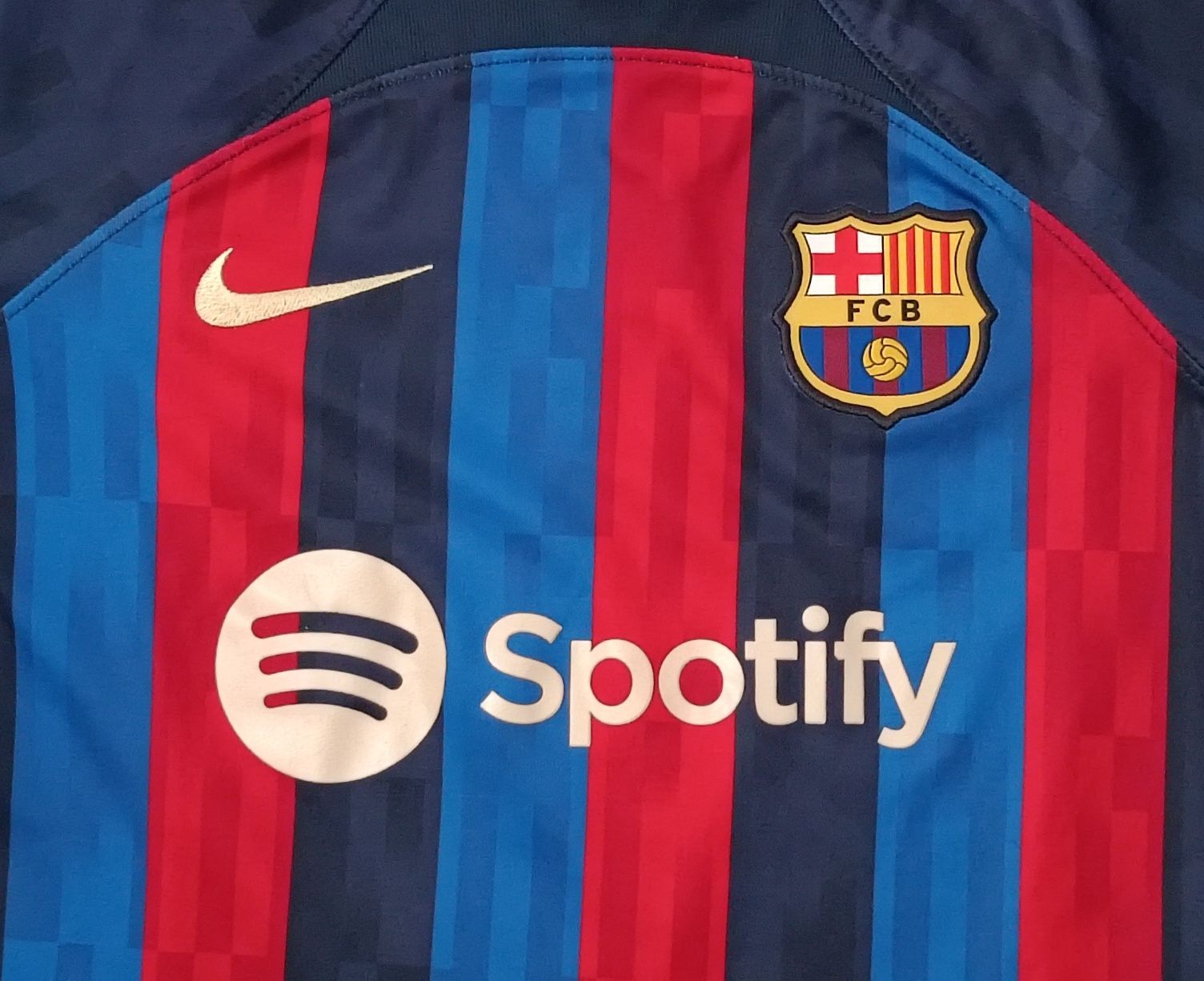 Nike DRI-FIT FC Barcelona #16 Pedri Home Jersey тениска ръст 137-147см