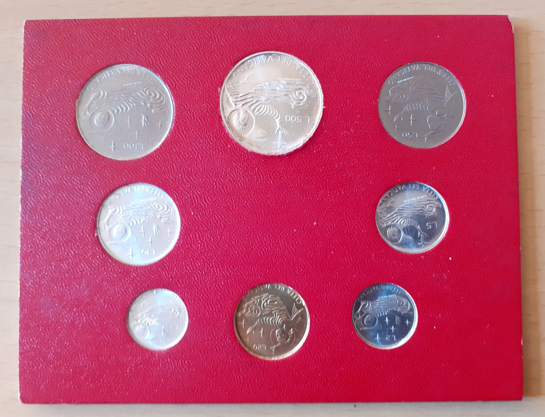Set monede argint anul 1969  "Citta del Vaticano"