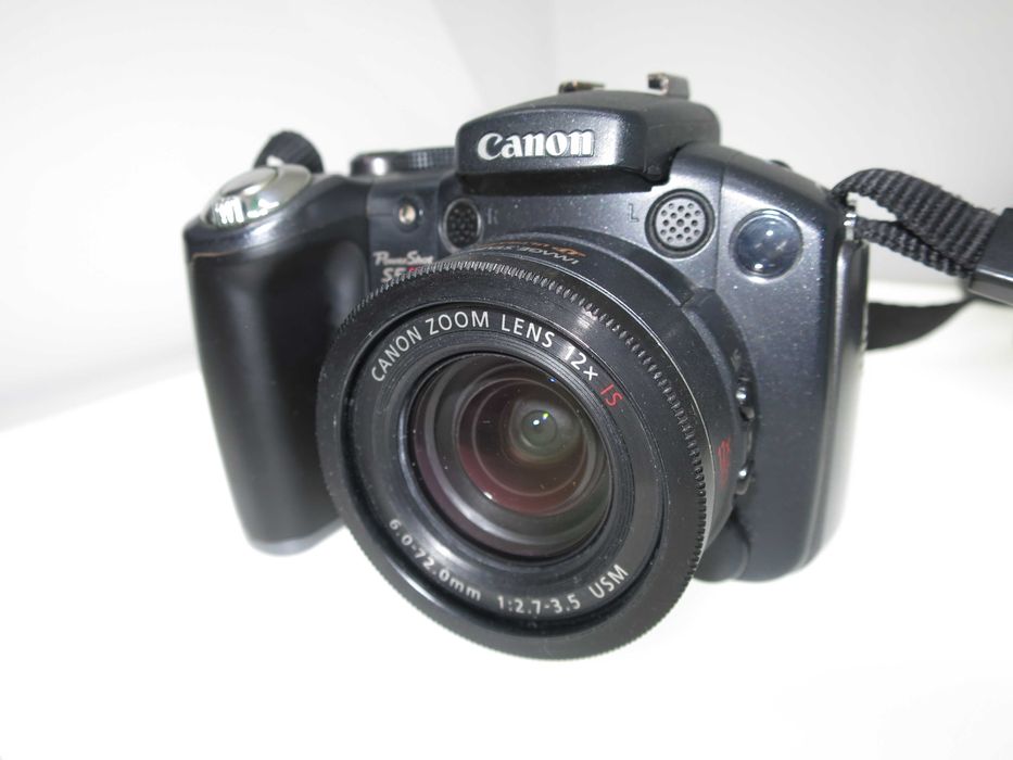 Canon PowerShot S5 компактен фотоапарат камера с въртящ селфи дисплей