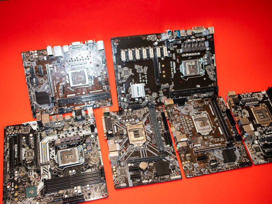 6 дънни платки LGA1151 H310M H110 B250 GA-S2HP за части от Латвия