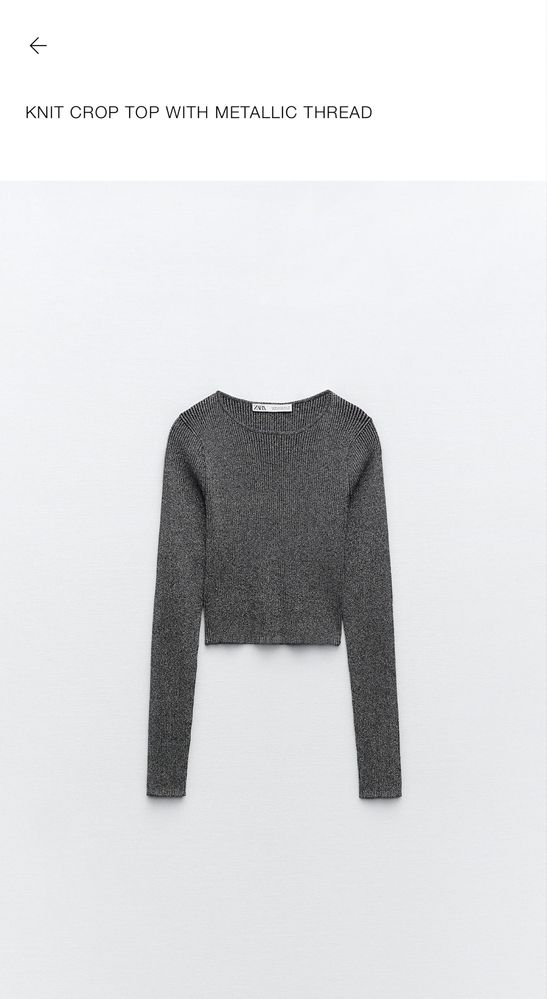 Сет на ZARA блуза+пола