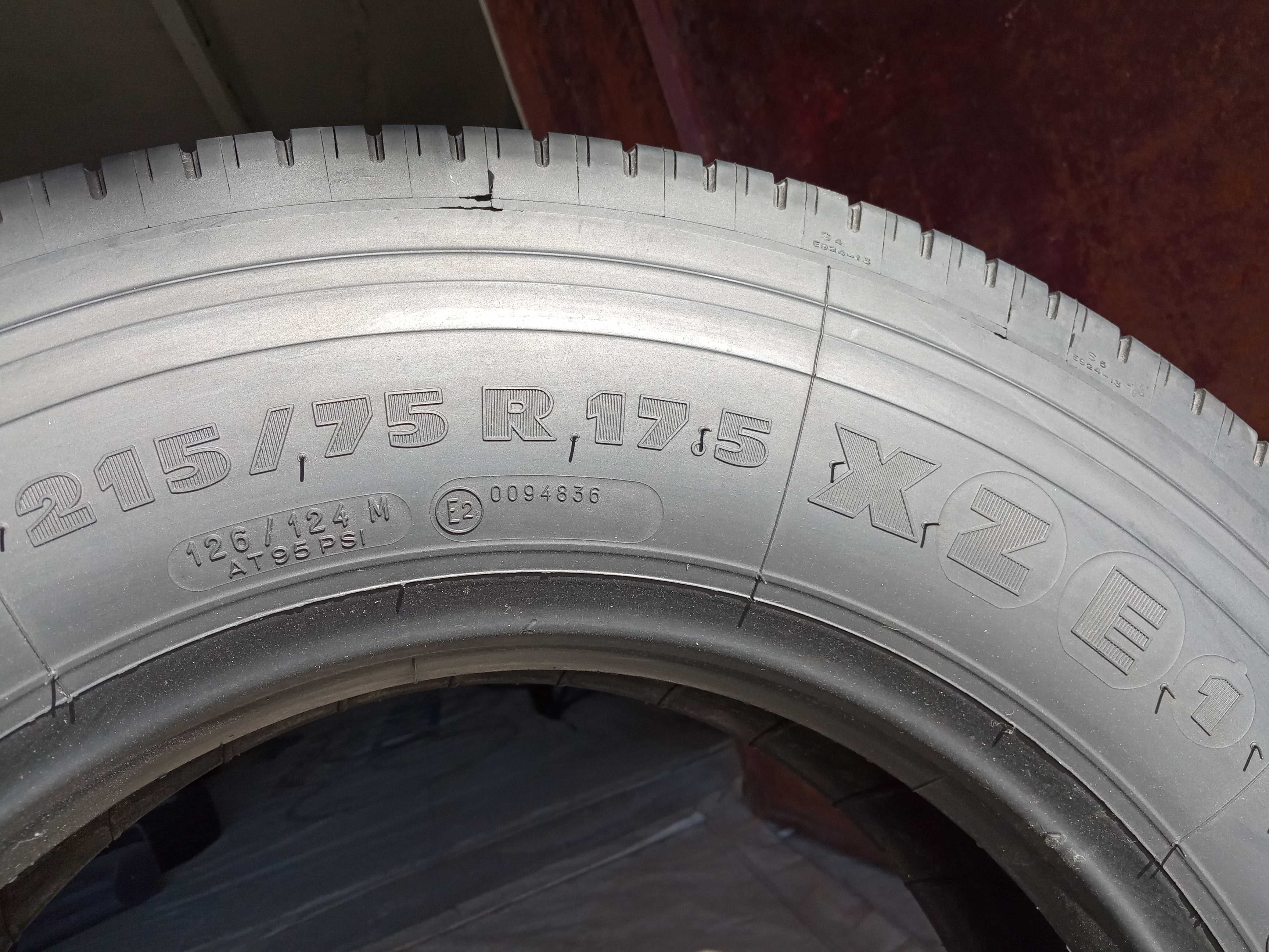 1 НОВА гума 215/75R17.5 Michelin XZE1  126/124M Germany 240лв. С ДДС