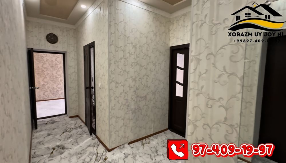 Урганч шахар Ал хоразмий куча Миллий банк ёнида янги дом сотилади